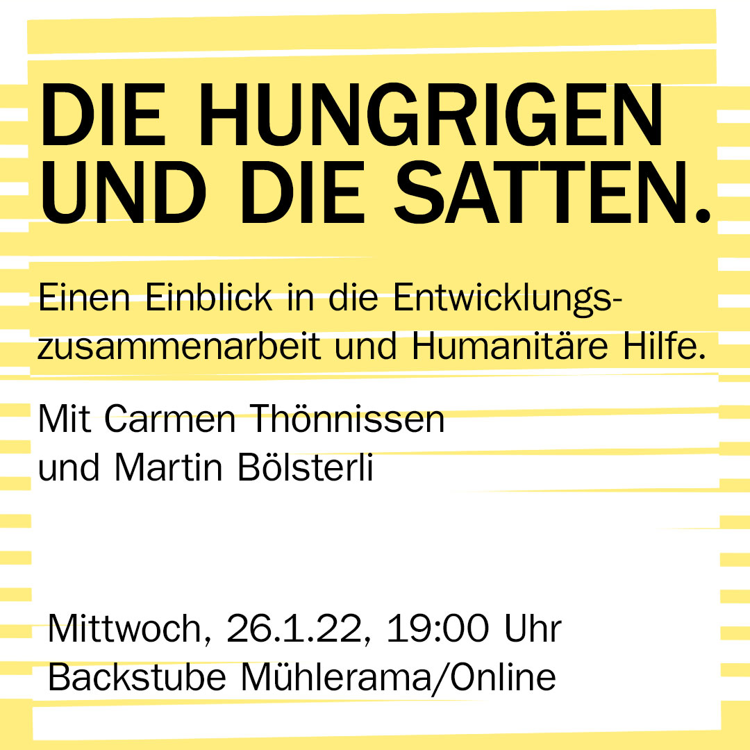 Die Hungrigen und die Satten. Ein Einblick in die Entwicklungszusammenarbeit und Humanitäre Hilfe